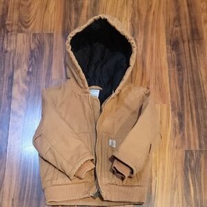 Carhartt Tan Hooded Jacket